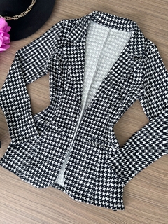 Maxi blazer Pied Poule (cópia) (cópia)