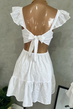 Vestido laise branco na internet