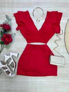 Cropped Vermelho