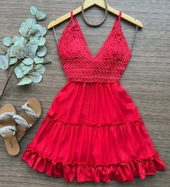 Vestido Alice vermelho - comprar online