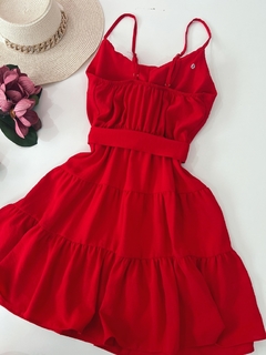 Vestido Isa vermelho on internet