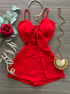 Conjunto alfaiataria Vermelho