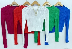 Cropped tricot