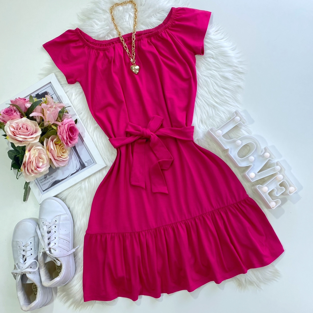 Vestido hotsell basico malha
