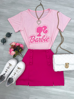 T-shirt Barbie rosa
