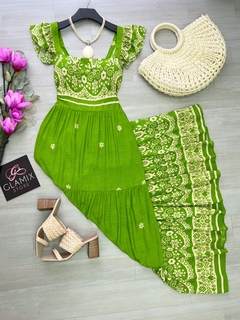 Vestido Longo verde