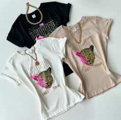 T-shirt leopard