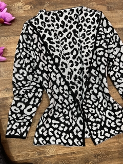 Cardigan animal print - comprar online