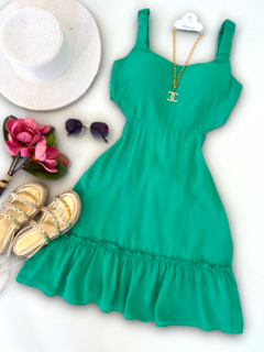Vestido Thassia verde