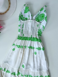 Vestido Marrocos verde - comprar online