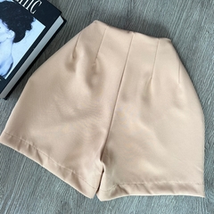 Shorts alfaiataria Zara nude - comprar online