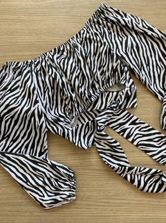 Cropped zebra - comprar online