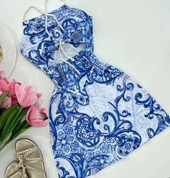 Vestido Bali azul 1 - comprar online