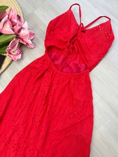 Vestido laise vermelho - comprar online