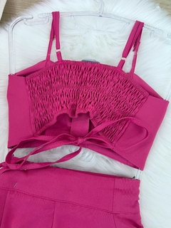 Conjunto Alfaiataria pink - comprar online