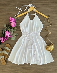 Vestido/macaquinho branco