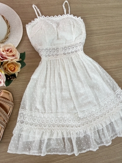 Vestido Bia branco - comprar online