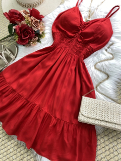Vestido Lastex vermelho (cópia) - buy online