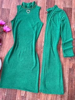 Conjunto lãzinha vestido/cardigan 03 - comprar online