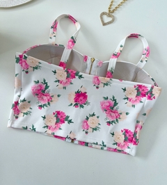 Cropped floral on internet