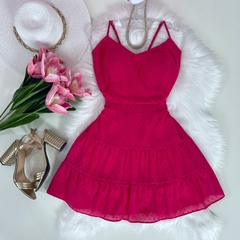 Vestido Chiffon Pink