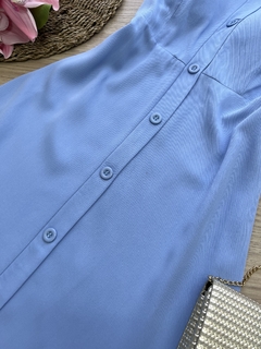 Vestido mídi botões lilás (cópia) (cópia) on internet