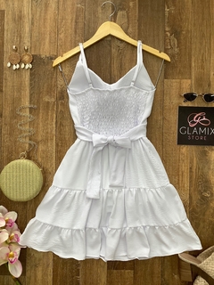 Vestido Isabella branco - comprar online