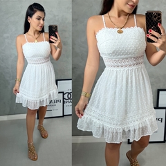 Vestido Bia branco - Glamix 