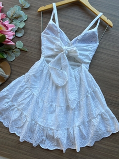 Vestido laise branco - comprar online