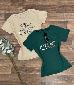 T-shirt Stay Chic - comprar online