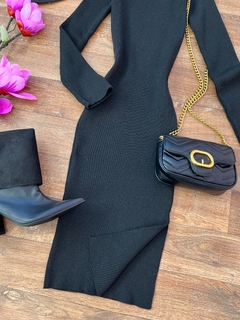 Vestido modal preto - comprar online