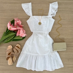 Vestido laise branco
