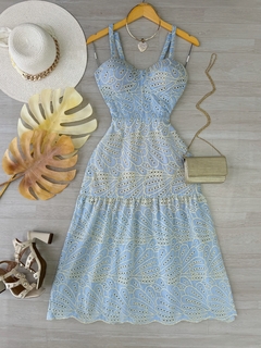 Vestido midi laise