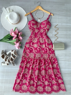 Vestido midi laise