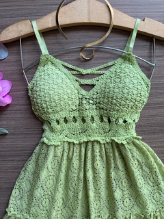 Vestido Bia verde COD515 - comprar online