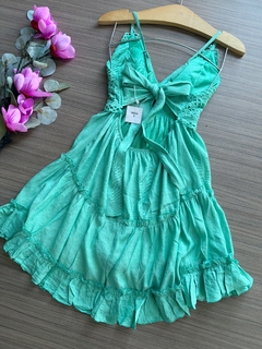 Vestido Alice verde água - comprar online