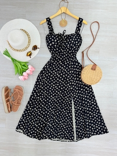 Vestido midi floral