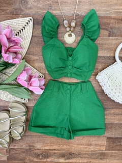 Conjunto Linho verde