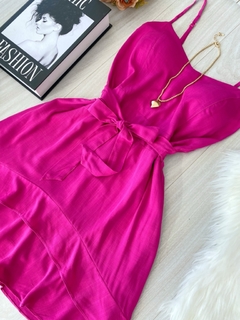 Vestido de amarrar Pink - comprar online