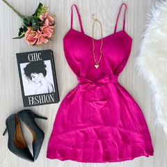Vestido de amarrar Pink