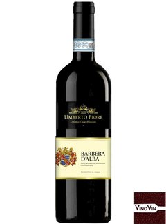Vinho Barbera D´Alba Umberto Fiore DOC 2018 - 750 ml
