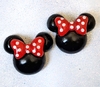 Mickey Minnie Mouse Aritos