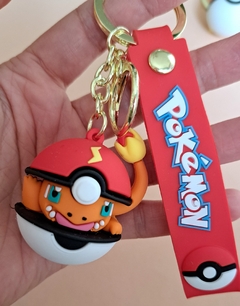 Pokémon en pokebola Llavero - Tienda Malepa Diseños