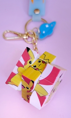 Cubo Magico Pikachu Llaveros - comprar online