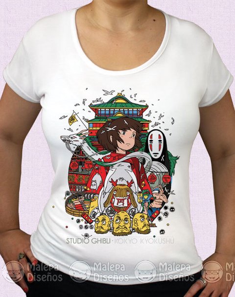 EL viaje de Chihiro Remera