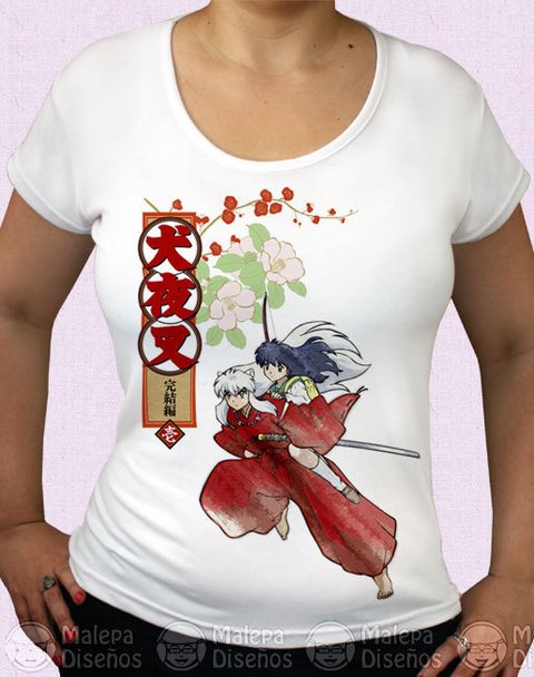 INUYASHA y Aome remeras