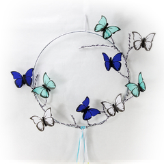 "Maria y el mar" Aro de mariposas - tienda online