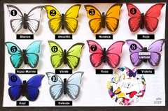 Guirnalda de luces y mariposas "Black and White" 4 mts en internet