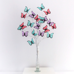 Aro de Mariposas LOVE y Mariposas en flor, varios colores en internet