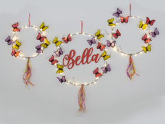 Set de 3 Aros de mariposas Deco Fiestas - Baby Shower - Habitacion infantil - comprar online